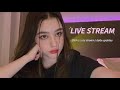 Dasha Taran-cozy & cute live stream~ let's talk~ (14/10/2022)(backup)