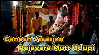 Udupi Ganesh Visarjan 2024 ll Pejavara Mutt ll