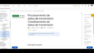 Laboratorio - Procesamiento de datos de transmisión: Canalizaciones de datos de transmisión