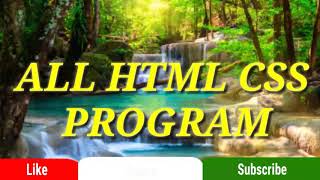 Ghost 👻 program for html css coding