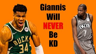 Why Giannis's career so far is NOTHING compared to Kevin Durant
