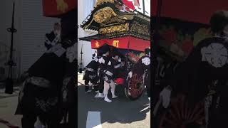 #shorts  本町の太鼓台　二本松提灯祭り2022 宵祭り