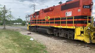 HESR 740~2144 Northbound Genesee Yard in Notch 8 Saginaw Mi