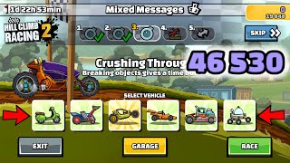 Hill Climb Racing 2 - 46530 points in MIXED MESSAGES Team Event