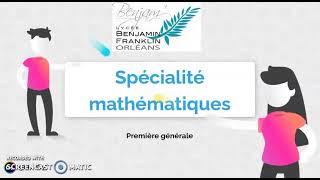 [Spécialité bac général] La spécialité Mathématiques