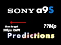 sony a9s predictions