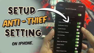 Best iPhone Anti-Theft Settings and How to setup