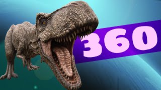 🎵 MUSIC & DINO 🦖 in 360 Jurassic Park 4K Virtual Reality