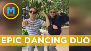 This father and daughter dance duo is going viral with their unreal routines | Your Morning