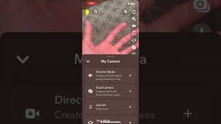 How To Get Director Mode On Snapchat On Apple And Android Devices #shorts #viral