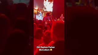 Fan flashes Parker McCollum