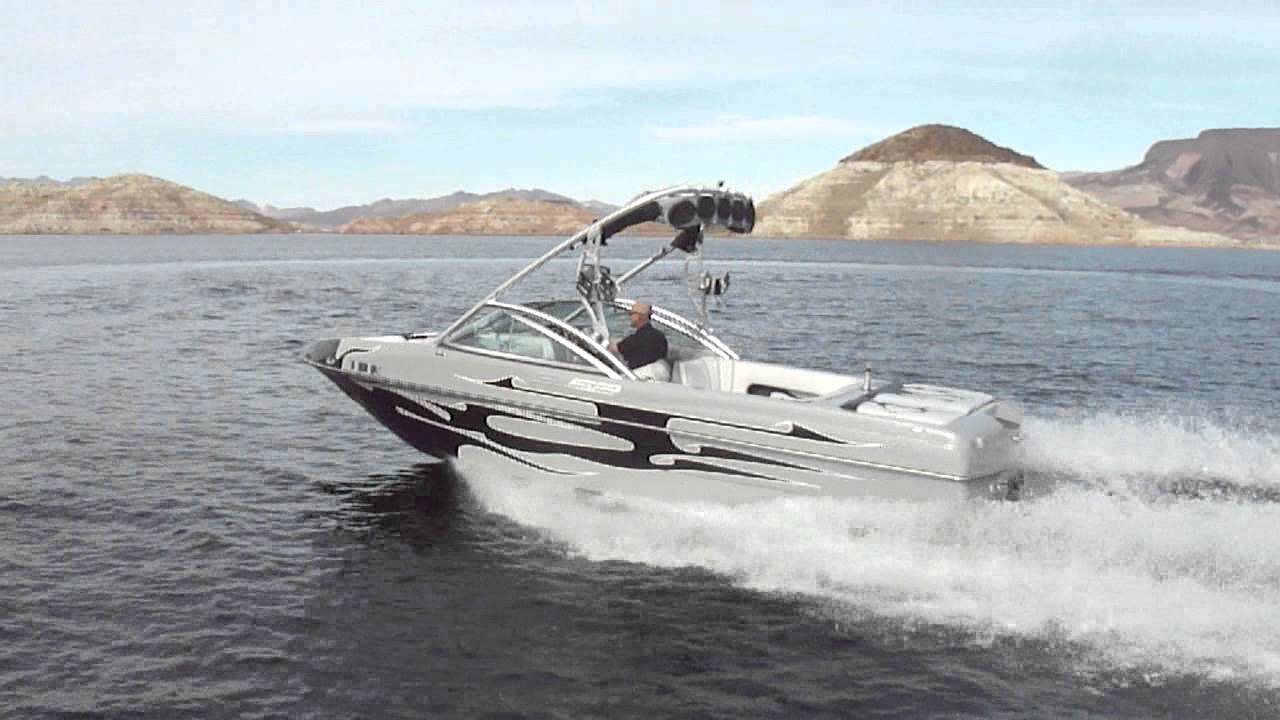 2008 MB Sports B 52 V23 Lake Test Boulder Boats Lake Mead - YouTube