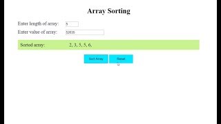 Javascript sorting || jQuery animations || AngularJS Applications