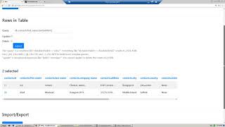 Web development using web2py and python part 17