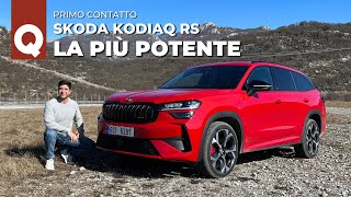 Come va il SUV da 265 cv: 5 o 7 posti (da 57.800€) | Skoda Kodiaq RS 2025 |