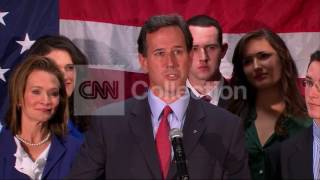 YIR/ELECTION:SANTORUM SUSPENDS CAMPAIGN