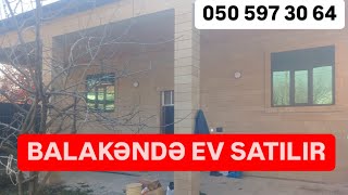 1234 Balakəndə həyət evi satılır 5 sot torpaq ilə.