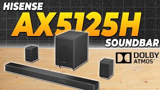 Hisense AX5125H 5.1.2Ch Soundbar with True Wireless Dolby Atmos - The Best Budget Soundbar In 2024 ?