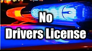 🔴Pulled Over 🔵No License Watch What Happens