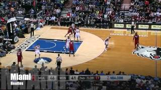 Dwyane Wade and LeBron James Full Combined Highlights 2013.03.04 at Timberwolves