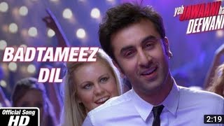Badtameez Dil (Full Song) - Yeh Jawaani Deewani (2013) HD By Music Videos
