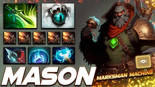 Mason Sniper Marksman Machine - Dota 2 Pro Gameplay [Watch \u0026 Learn]