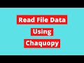 Read File Data Using Chaquopy | Android Tutorial | ProgrammingFever