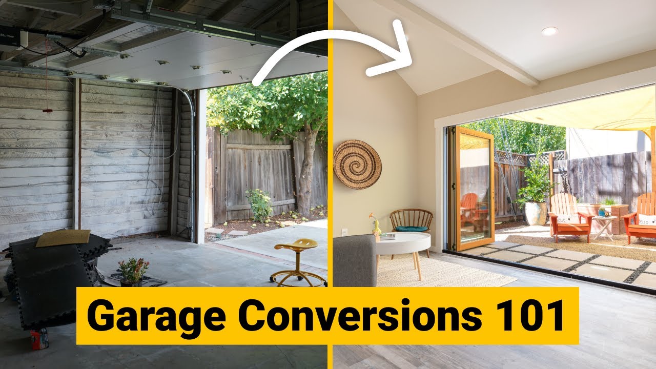 Garage Conversion 101: How To Turn A Garage Into Living Space - YouTube