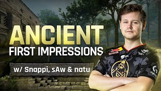 ENCE TV - ANCIENT FIRST IMPRESSIONS w/ Snappi, sAw & natu