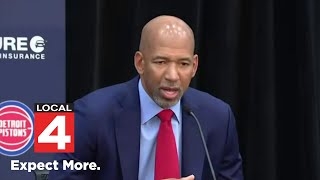 Detroit Pistons introduced new coach Monty Williams