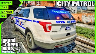 GTA 5 Lspdfr| NYPD & NYSP Cars| GTA 5 Lspdfr Mod| 4K