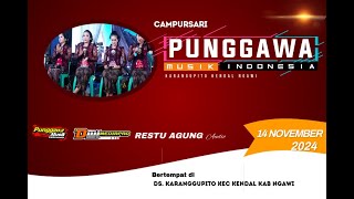 Live Stream!! Cs. PUNGGAWA Musik - RESTU AGUNG Audio || Live in Karanggupito - 14 November 2024