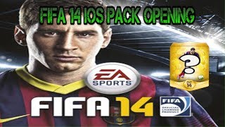 Fifa 14 iOS pack opening 1,400 fifa points