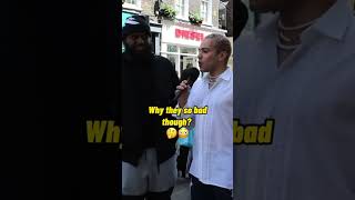 LONDONERS BEWARE! 😩 #streetinterview #interview #shorts #london #manchester #bennyjeee