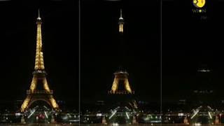 Eiffel tower goes dark