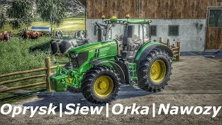 Farming Simulator 2019 ! |Oprysk|Siew|Orka|Nawozy ツ MierzyyTV