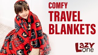 Adorable Travel Blankets For Kids And Adults