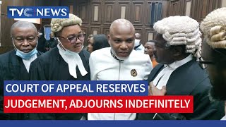 Court Of Appeal Reserves Judgement, Adjourns Indefinitely