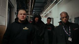 Check out Ryan Rozicki's bone chilling walkout from his world title fight