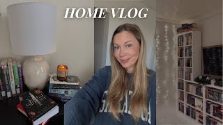 HOME VLOG🏡  cozy days in my life, slow sunday at home, lots of hobbies & holiday vibes!!