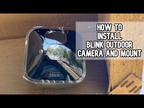 How to install a blink outdoor camera and edit a DIY video #blink #blinkoutdoor #outdoorcamera