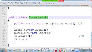 Advanced Java - MultiThreading (sleep() method)