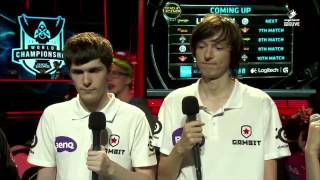 130922 LOL S3 World Championship Alex Ich, Diamond Prox Interview