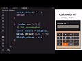 How to Create Functional Calculator Using HTML CSS & JavaScript #htmlfullcourse #coding #javascript