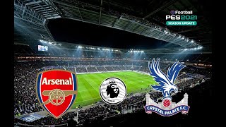 🔴 Arsenal vs Crystal Palace | Premier League 2022/23 | eFootball PES Gameplay