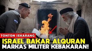 ISRAEL DIAZAB‼️Tentara Israel Bakar Alquran di Dalam Masjid , Seluruh Badannya Langsung Menjadi Abu!