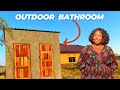 Constructing and Installing An Outdoor Bathroom and Toilet in Lusaka Zambia