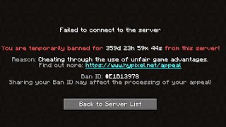 False Banned in Hypixel Skyblock (and wiped)
