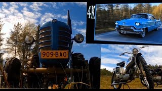 Lieksa´s old car/tractor etc. exhibition - Kuhmon Mobilistit - LIEKSAN NÄYTTELY 2017 4K Re-Release