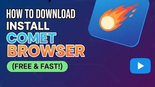 How To Download And Install Comet Browser For Free Ontech Mp3 Music ...